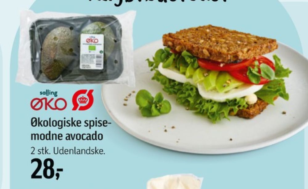 Salling ØKO, Avocado