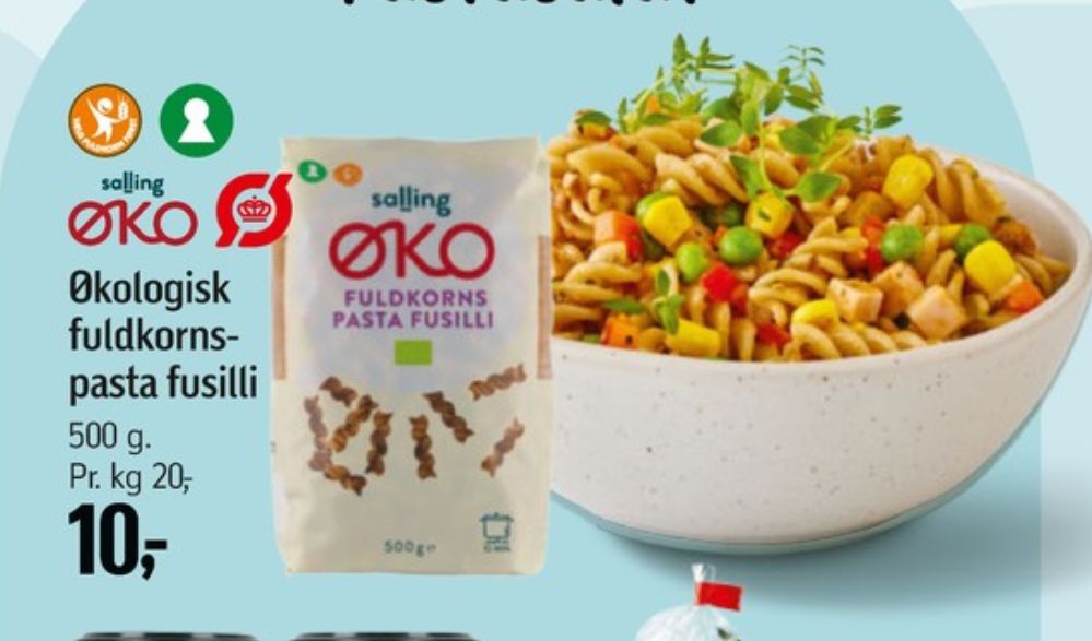 Salling ØKO, Fuldkornsfusilli