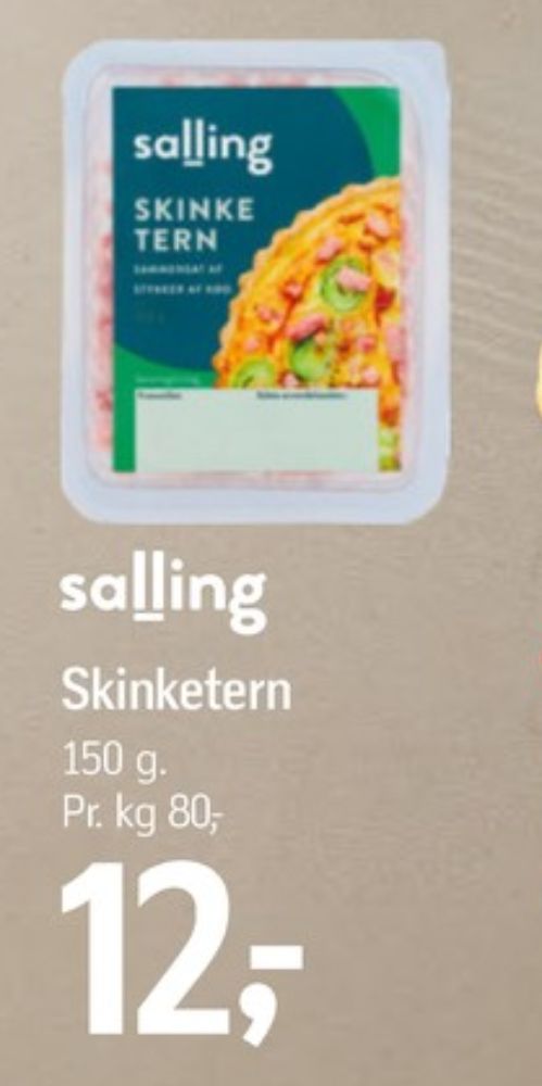 Salling, Skinketern