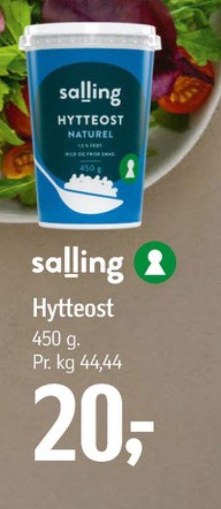 Salling, Hytteost