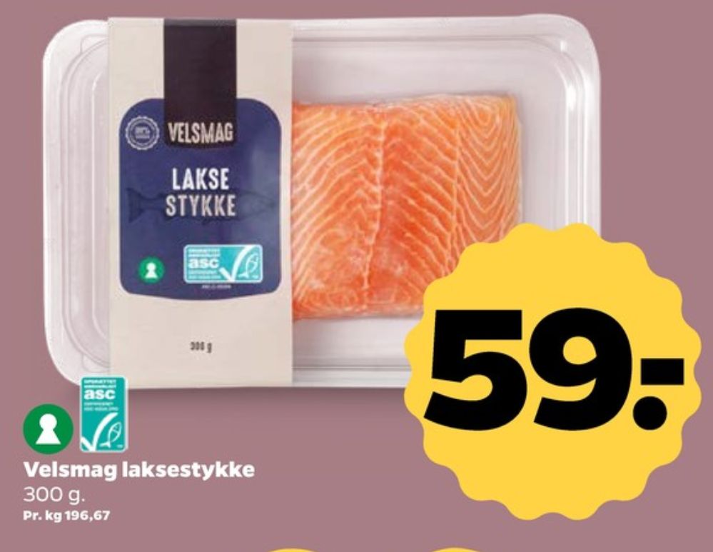 Velsmag, Laksefilet