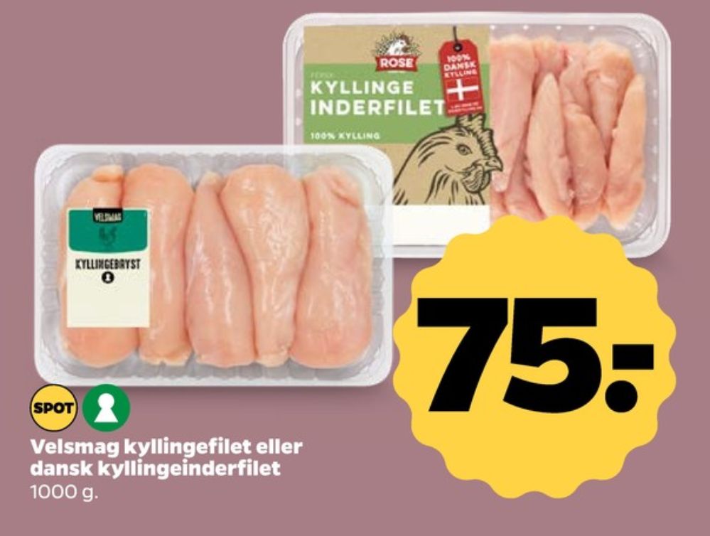 Velsmag, Kyllingebrystfilet