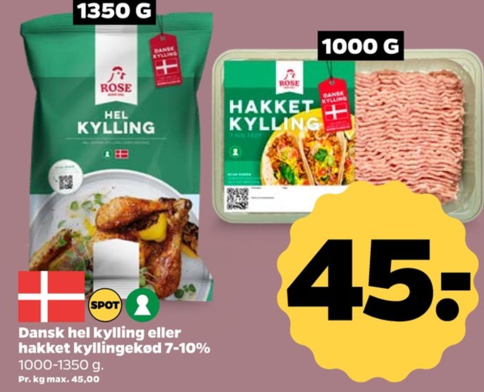 Rose, Kylling