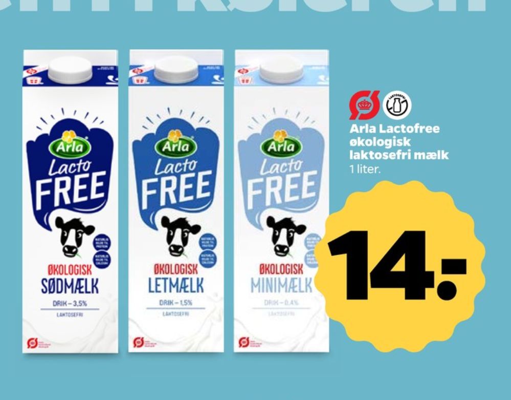 Arla Lacto FREE, Minimælk