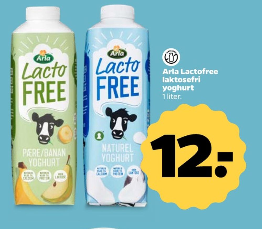 Arla Lacto FREE, Naturel Yoghurt 