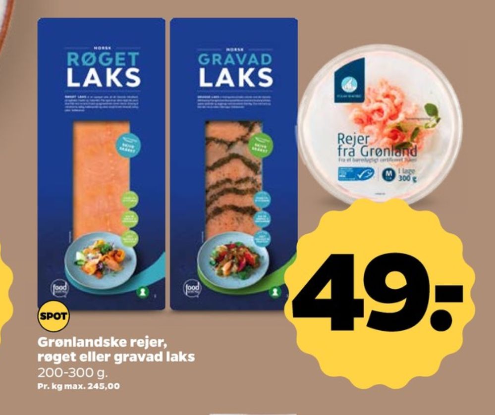 Laks i skiver