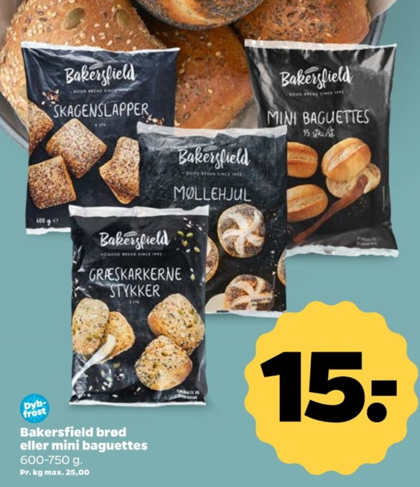 Bakersfield, Græskarkernestykker