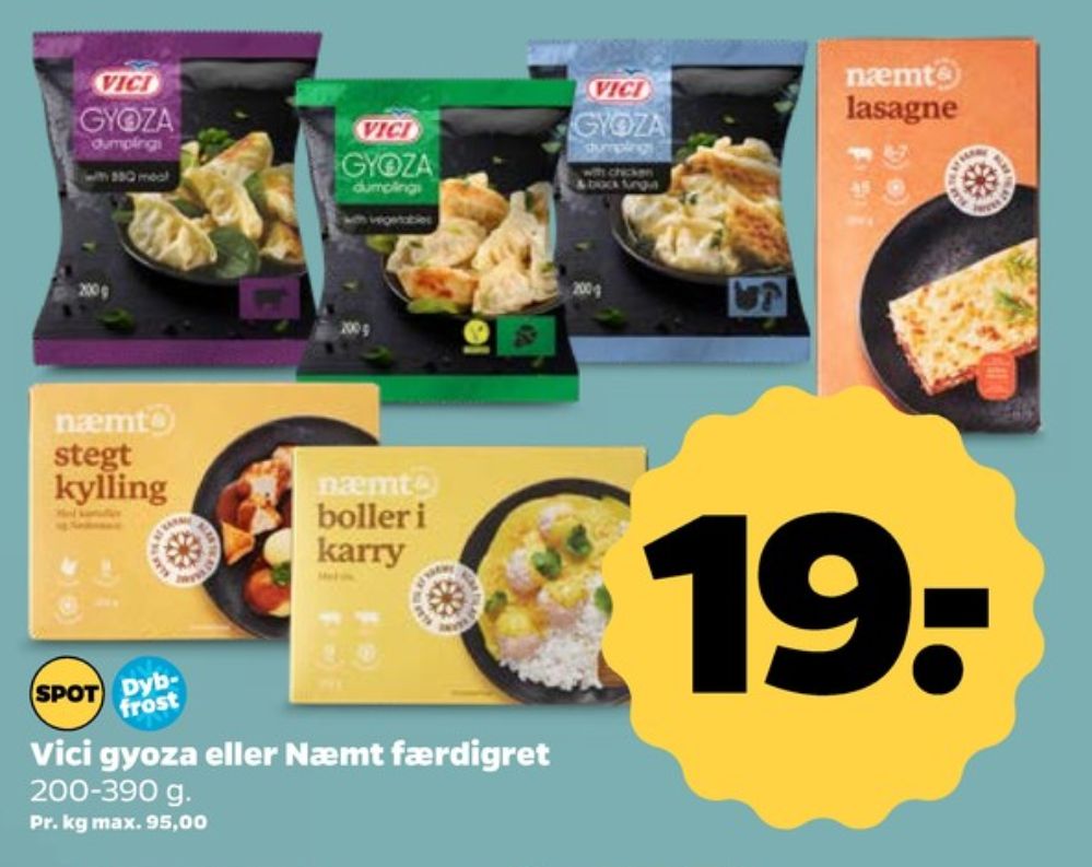 Næmt, Boller i Karry