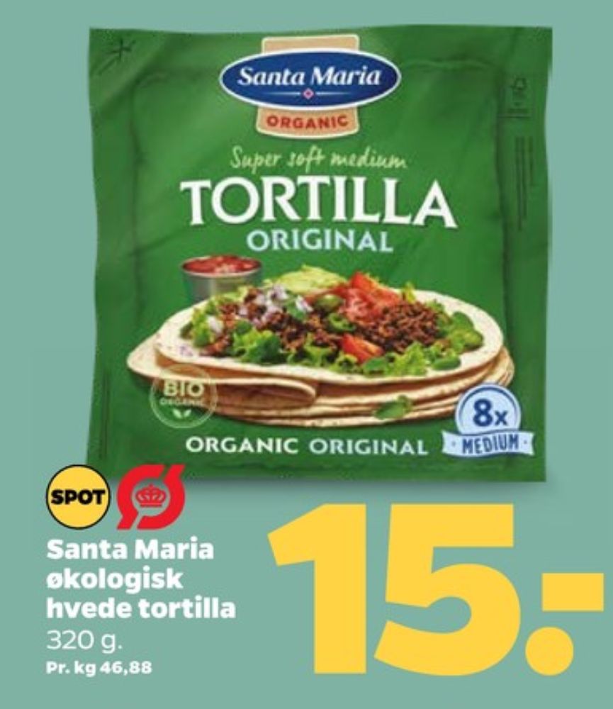Santa Maria, Tortillawrap