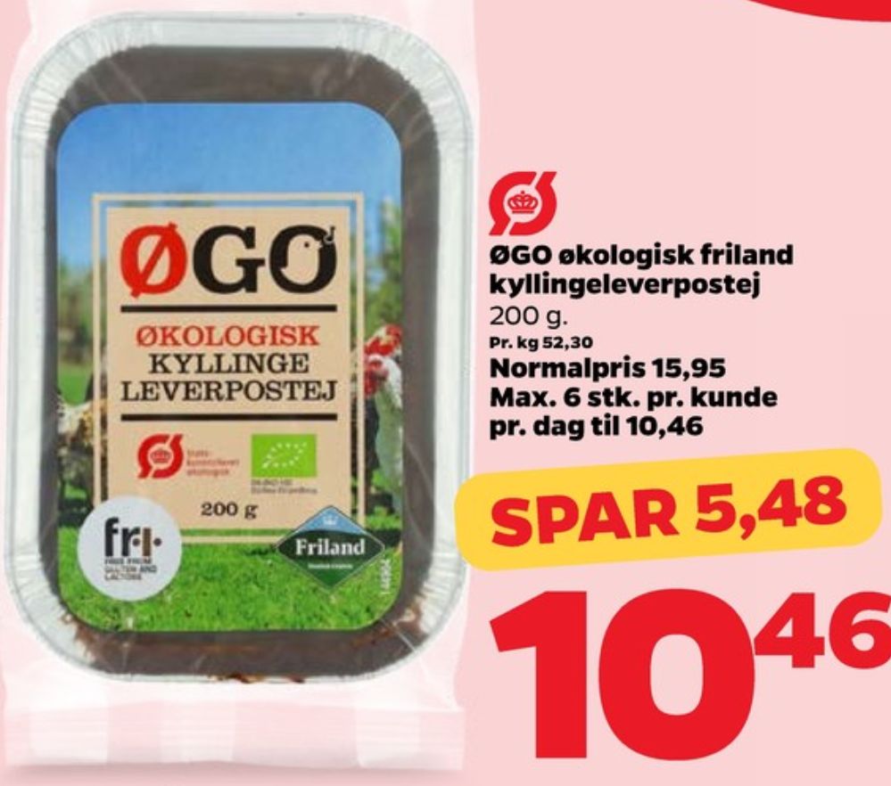 ØGO, Kyllingeleverpostej
