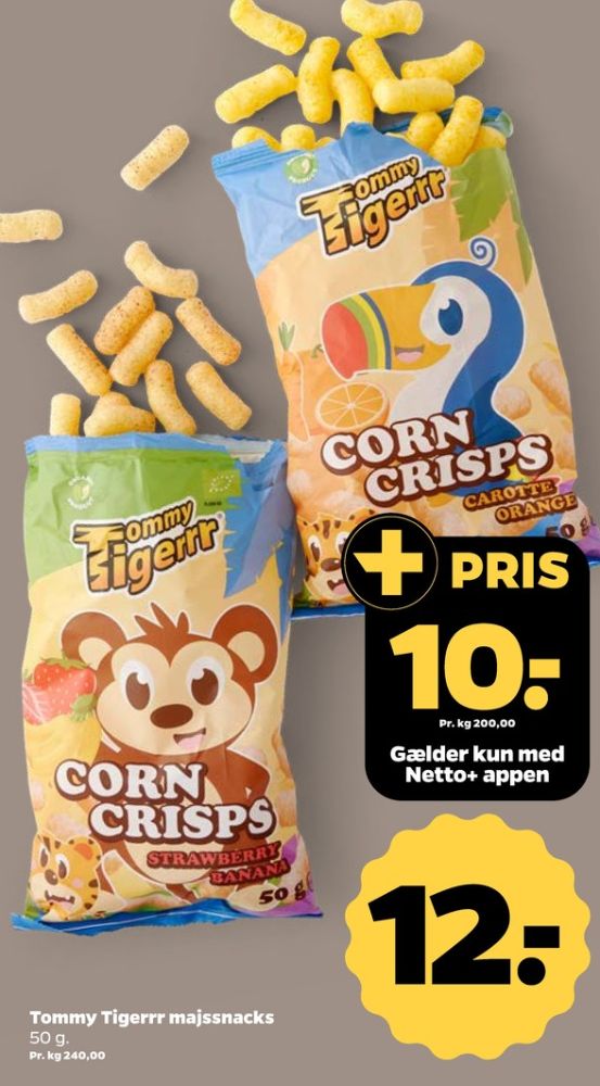 Tommy Tigerrr, Majs Snacks