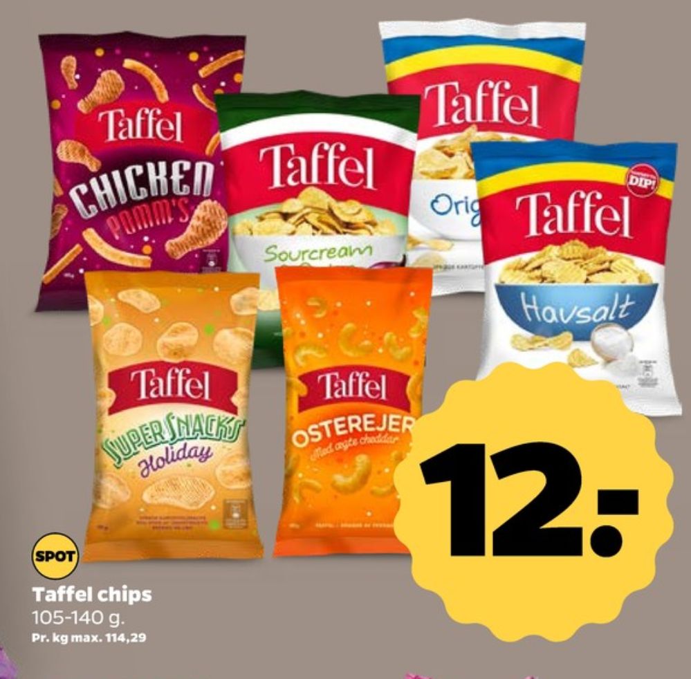 Taffel, Osterejer med Ægte Cheddar