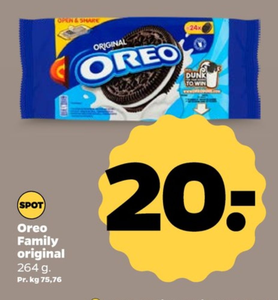Oreo, Oreo Original Kiks