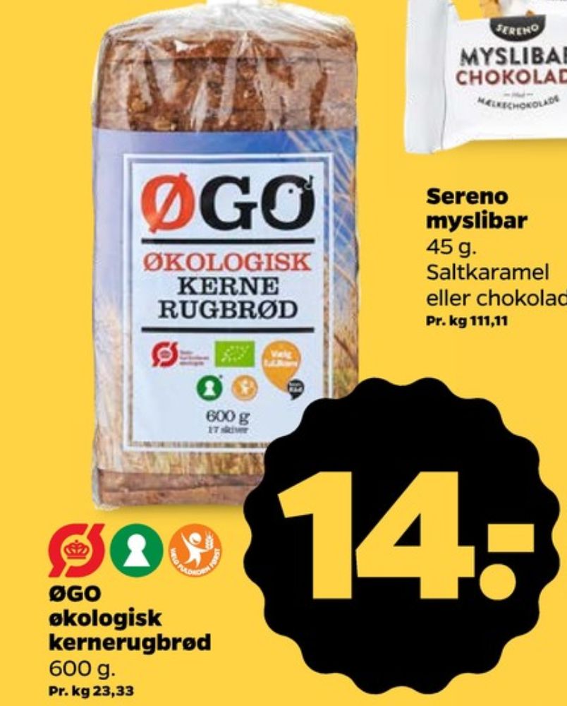 ØGO, Kernerugbrød