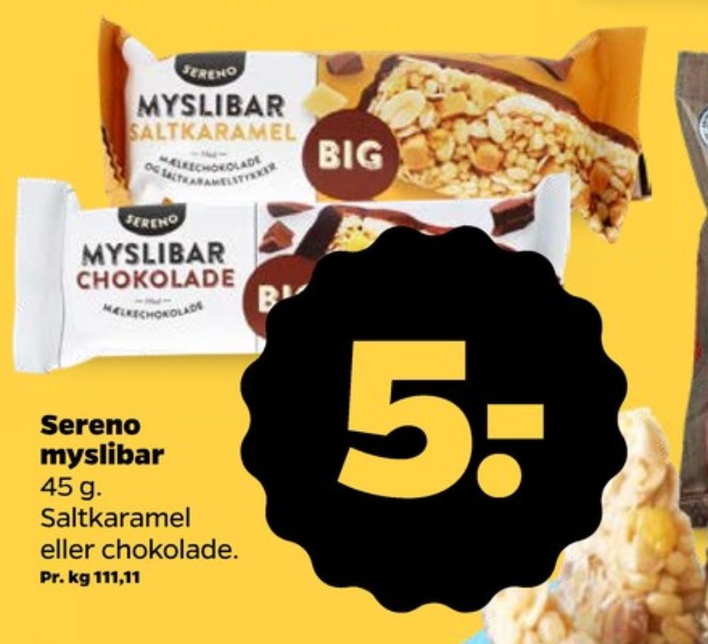 Sereno, Myslibar