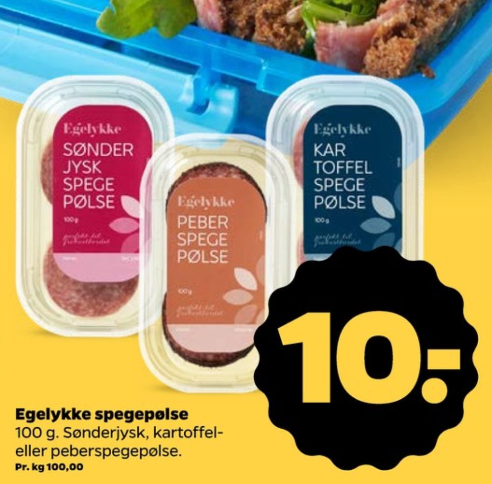 Egelykke, Sønderjysk Spegepølse