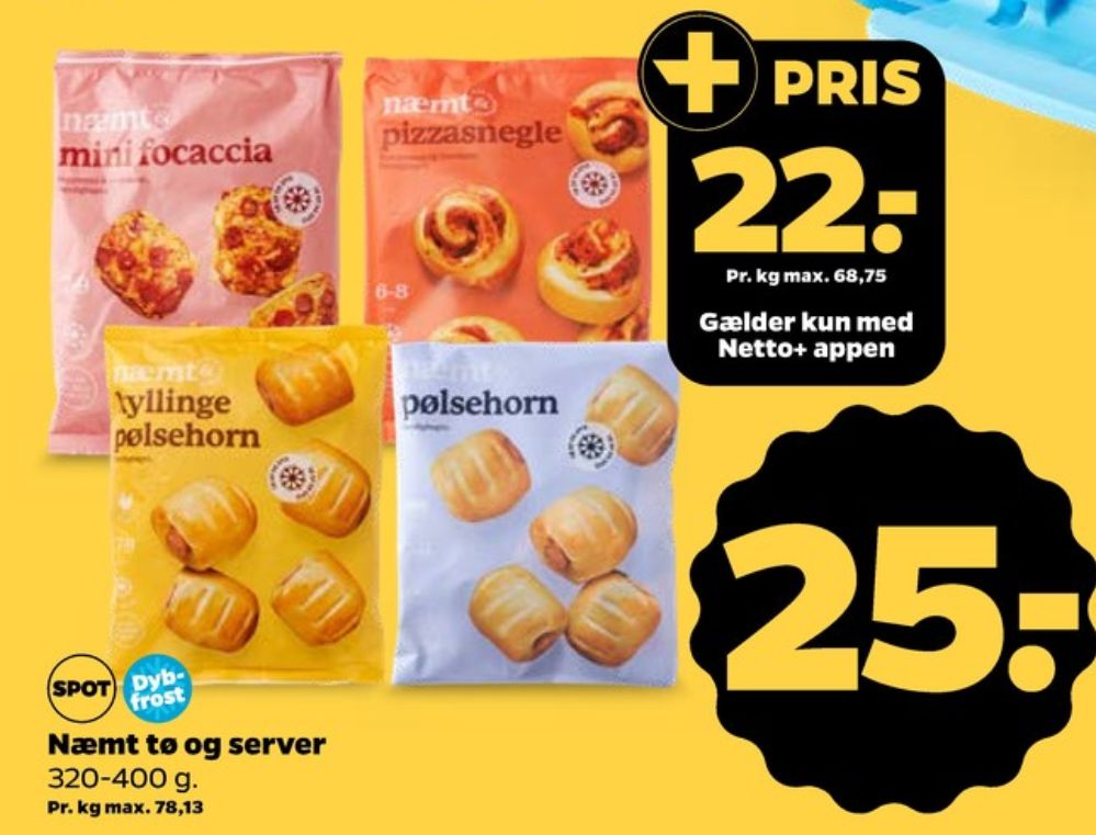 Næmt, Kyllinge Pølsehorn