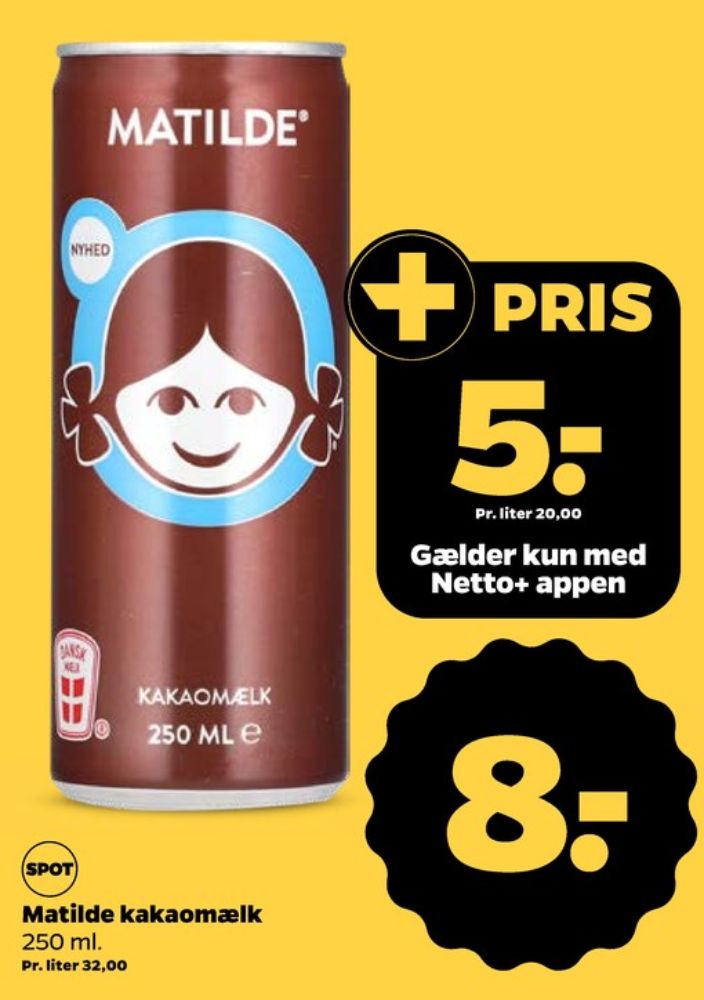 Matilde, Kakaomælk