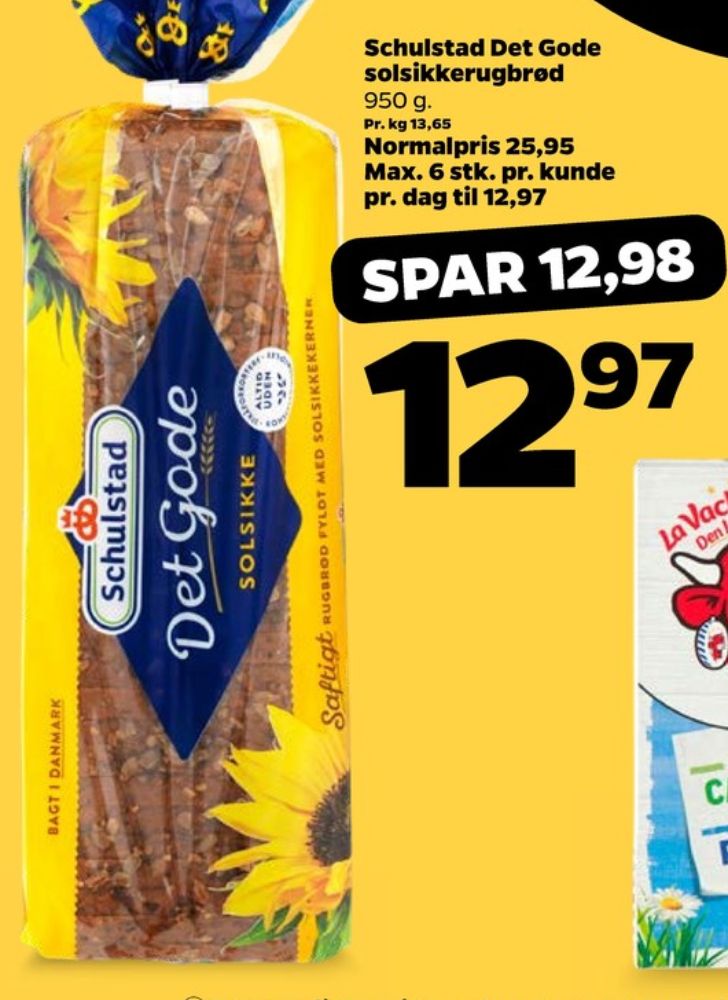 Schulstad Det Gode, Solsikkerugbrød