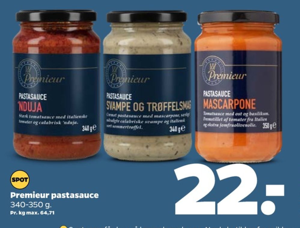 Premieur, Pastasauce Mascarpone