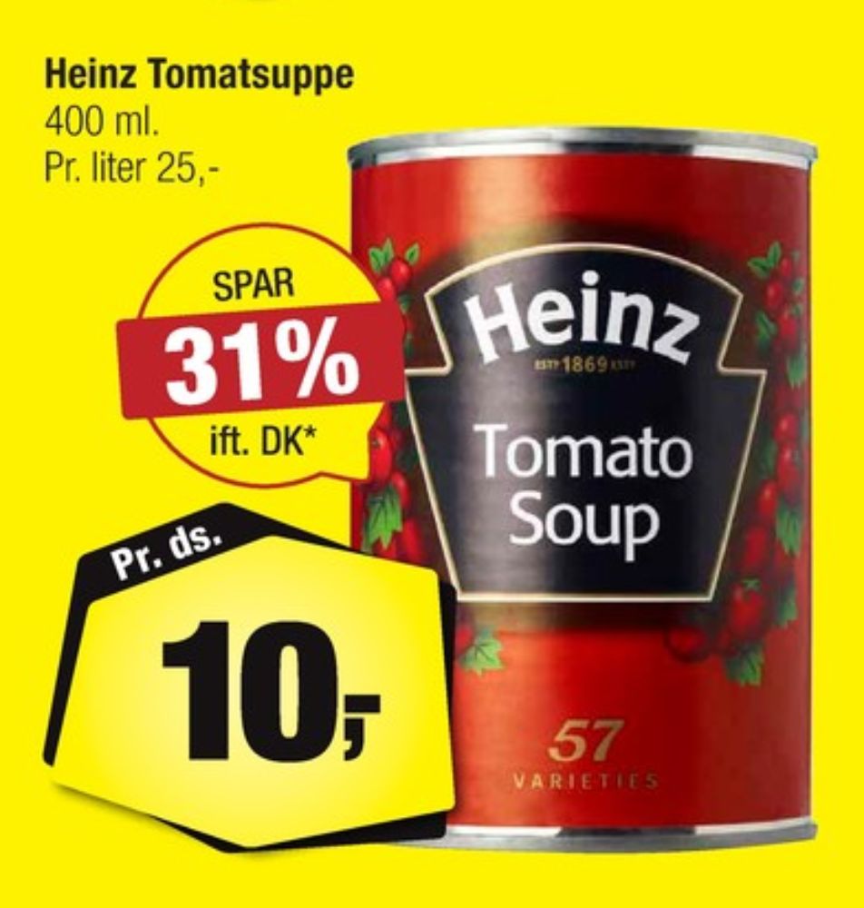 Heinz, Tomatsuppe