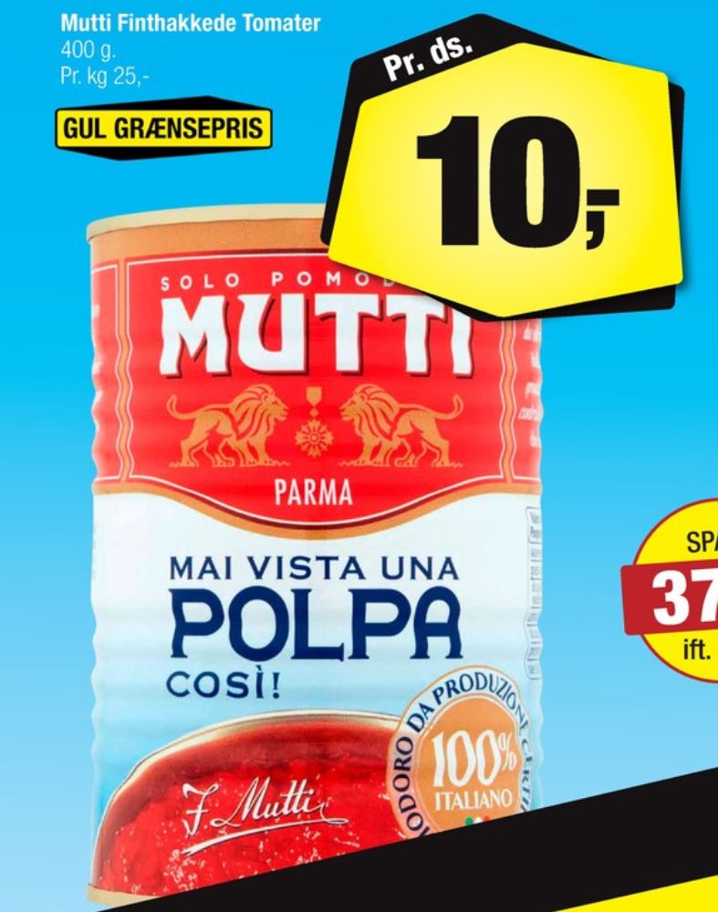 Mutti, Tomater