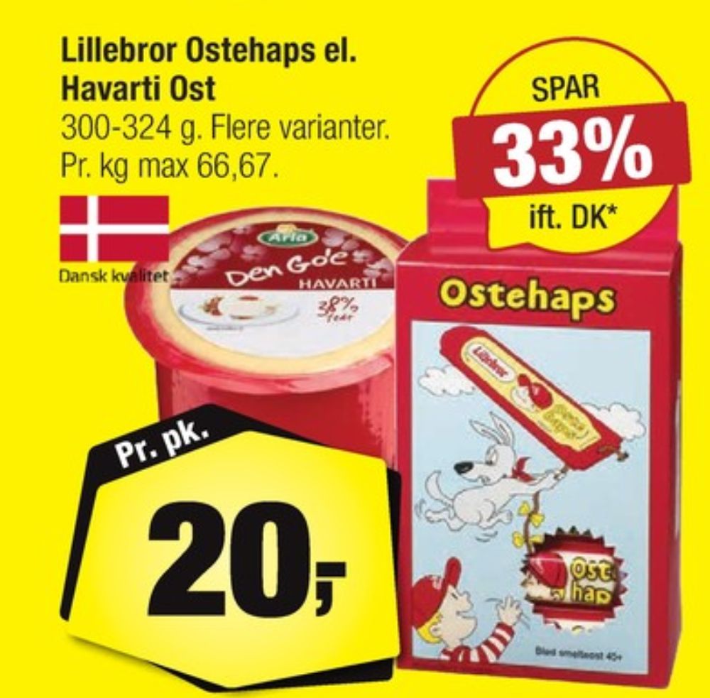 Lillebror, Ostehaps