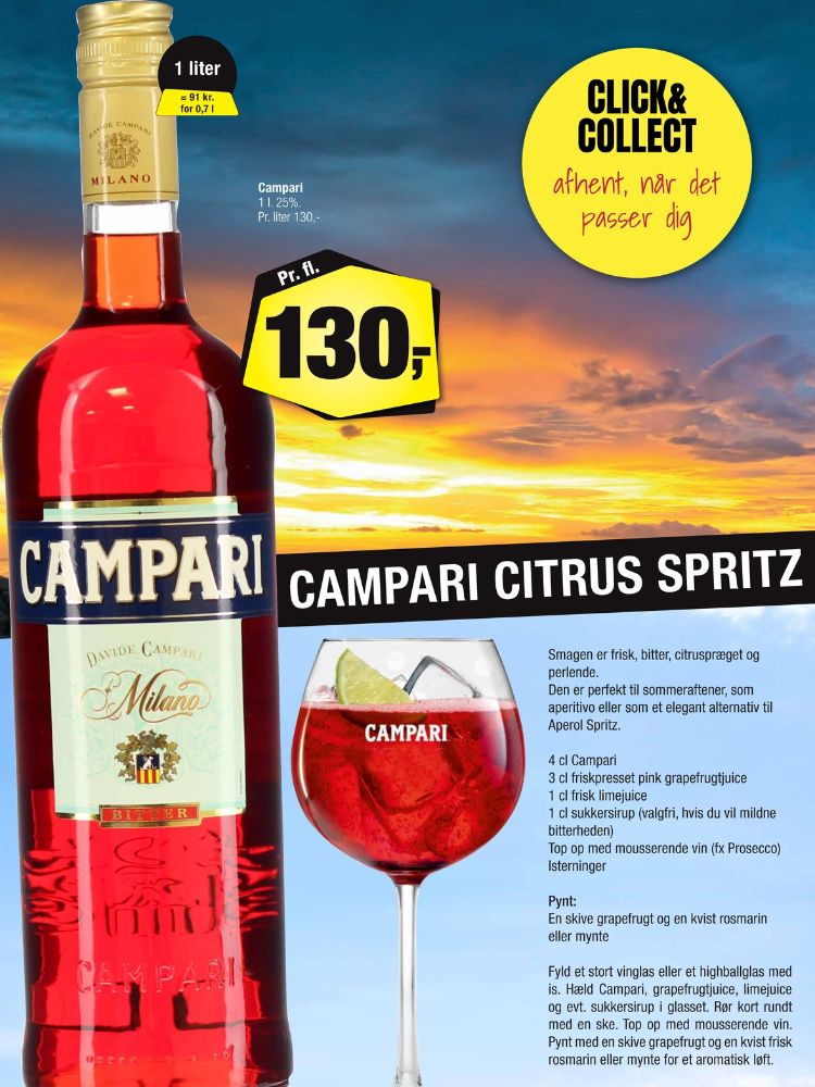 Campari, Bitter