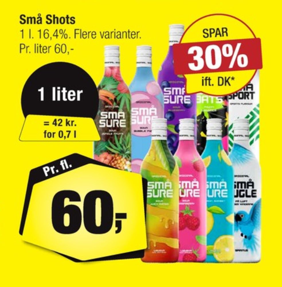 Små Sure, Shots Sour Raspberry