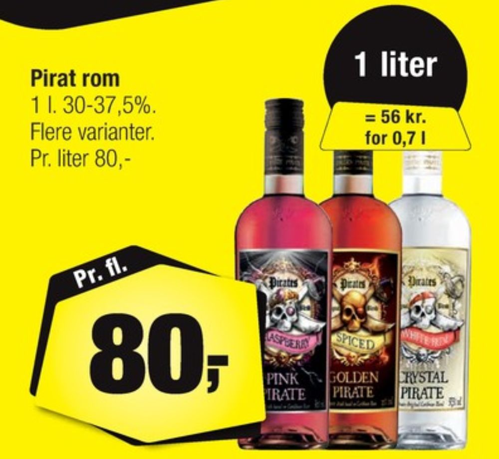 Pirates Pink Pirate, Rom