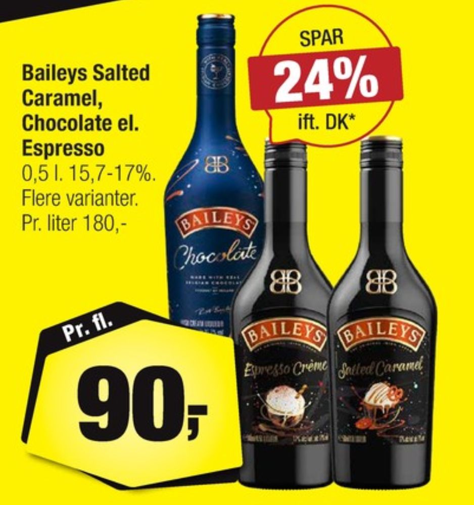 Baileys Espresso Creme, Likør