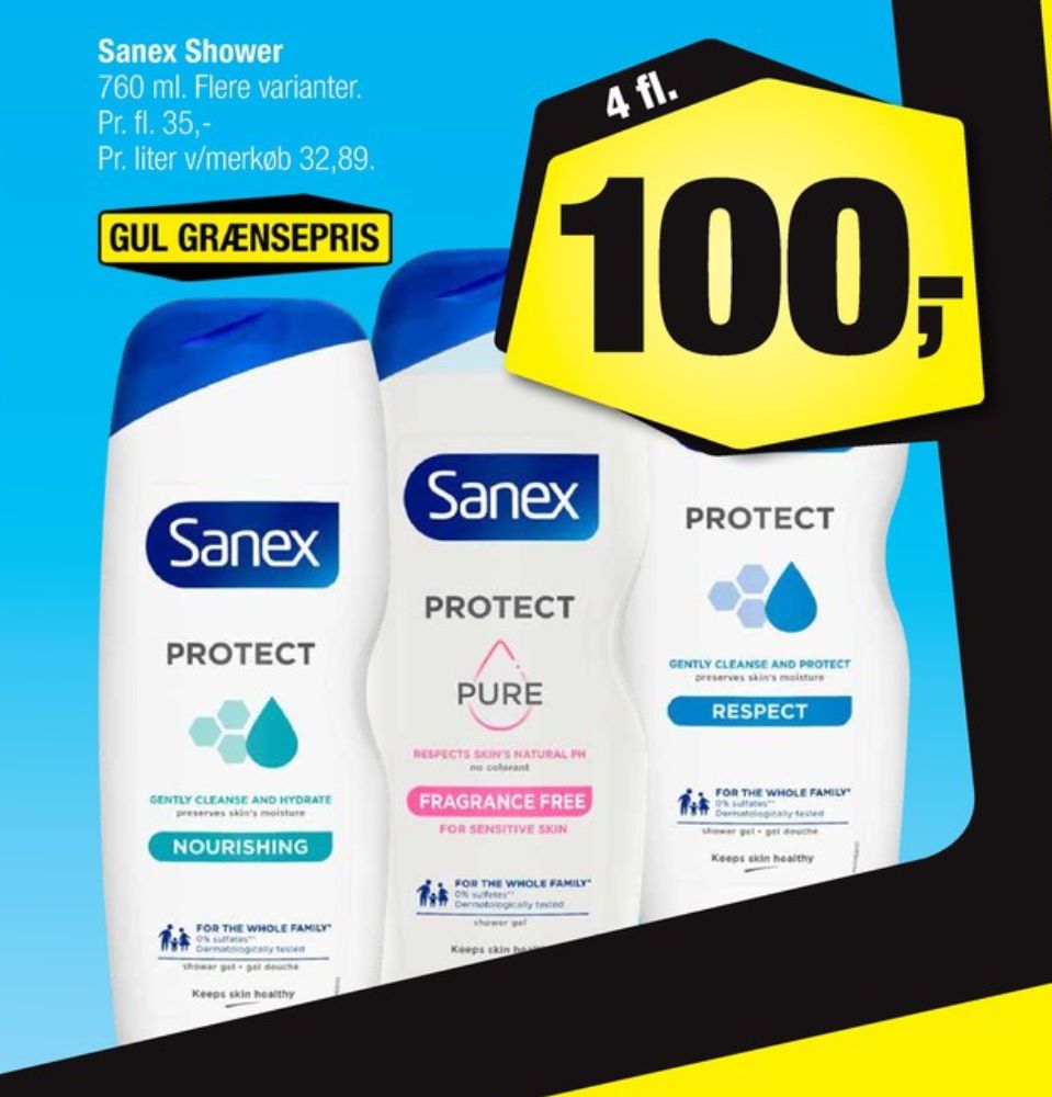 Sanex, Bodyshampoo