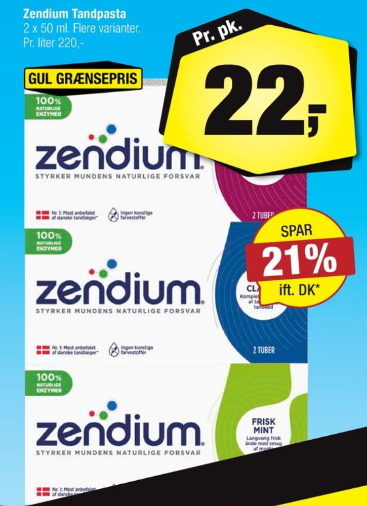 Zendium, Tandpasta