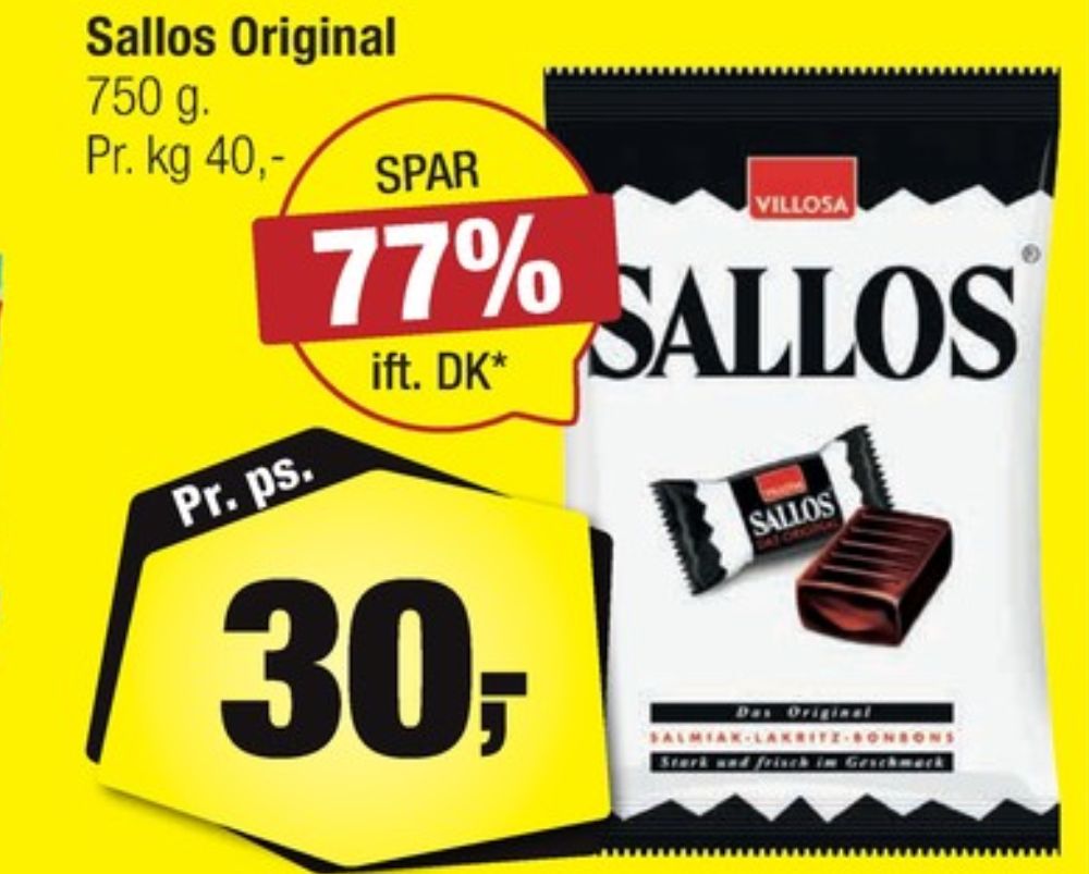 Sallos, Bolsjer