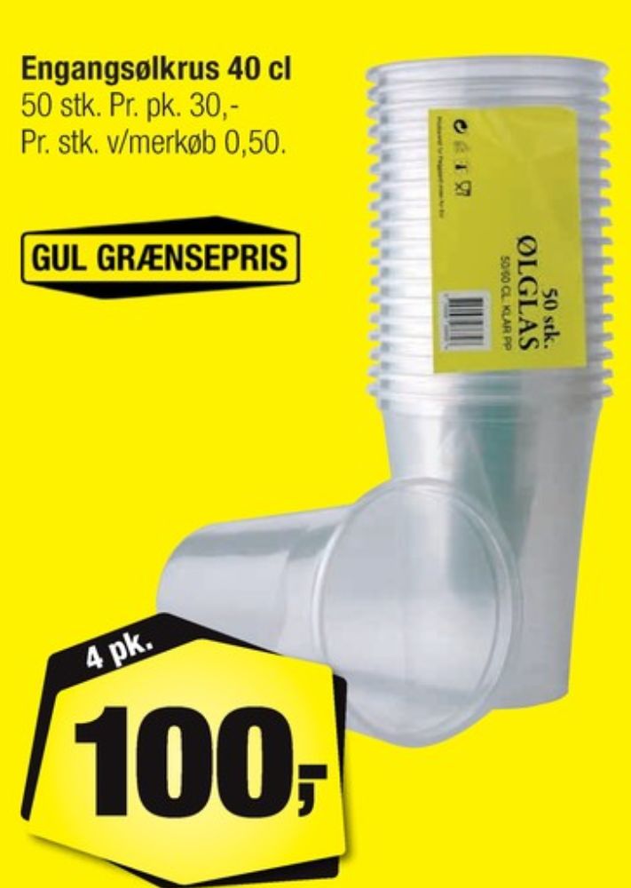 Engangsbæger