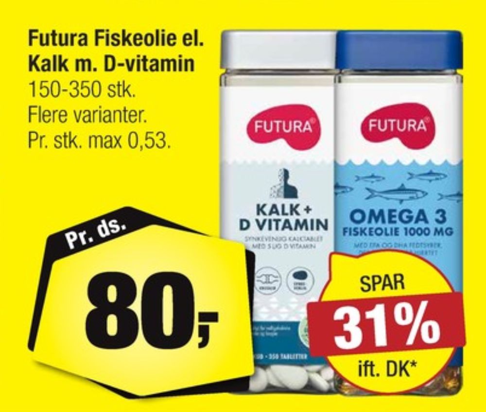 Futura, Fiskeolie
