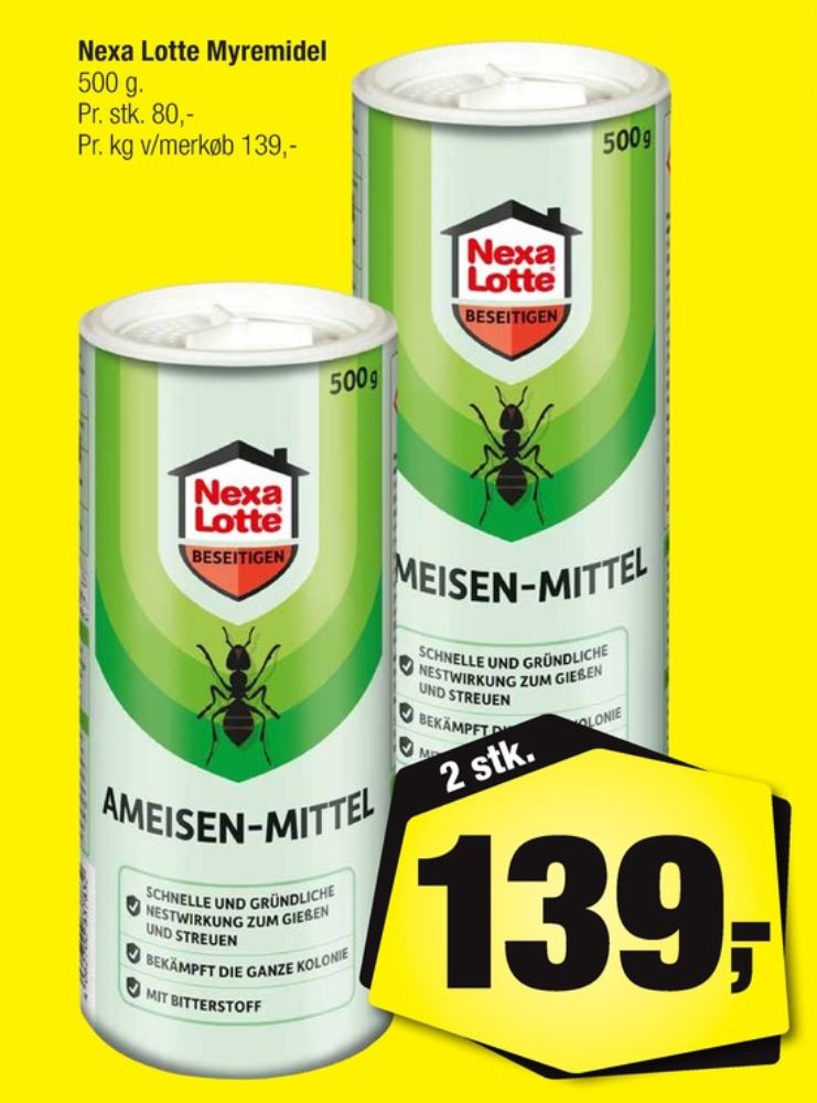 Nexa Lotte, Myregift