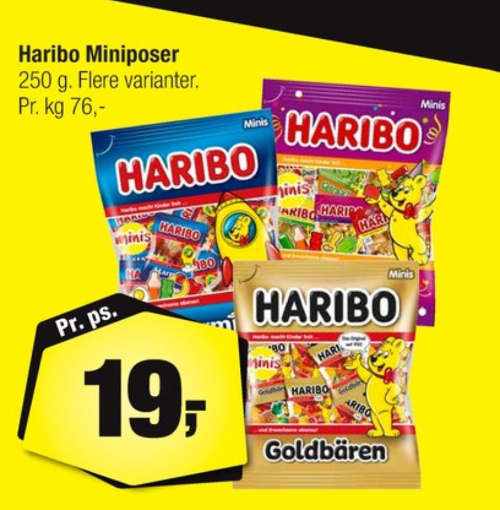 Haribo Kinder-Parade Mini, Slikposer