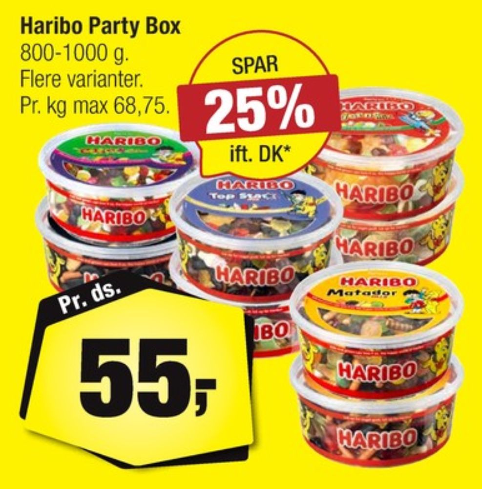 Haribo Matador Mix, Slikbøtter Dark
