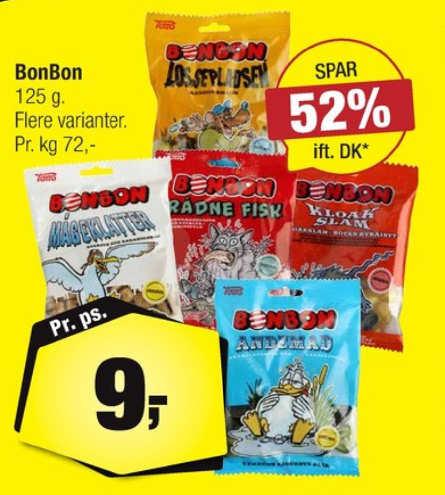 Bonbon Andemad, Slikposer
