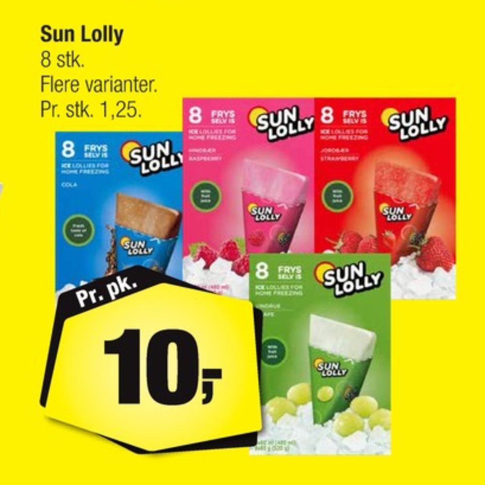 Sun Lolly, Is frys selv - Cola