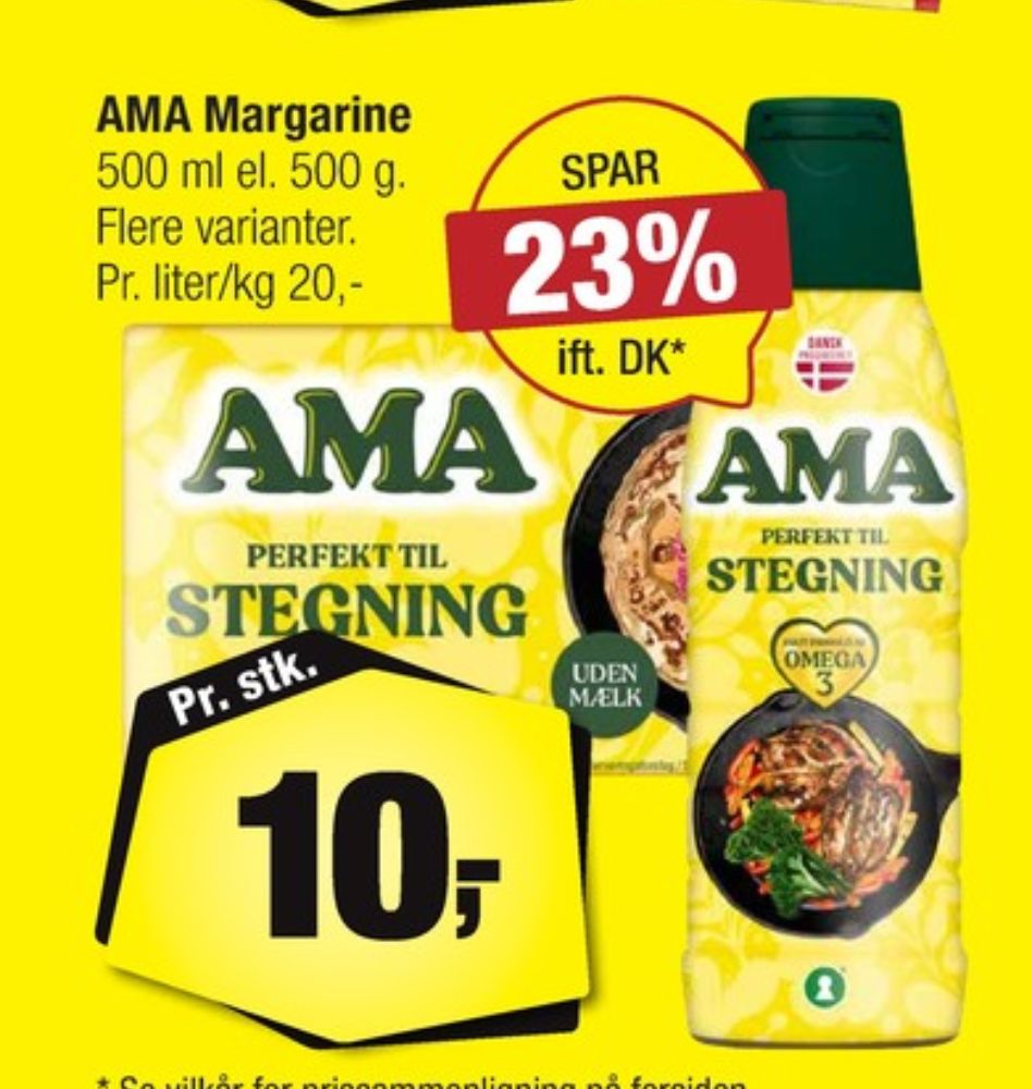 Ama, Margarine-fast