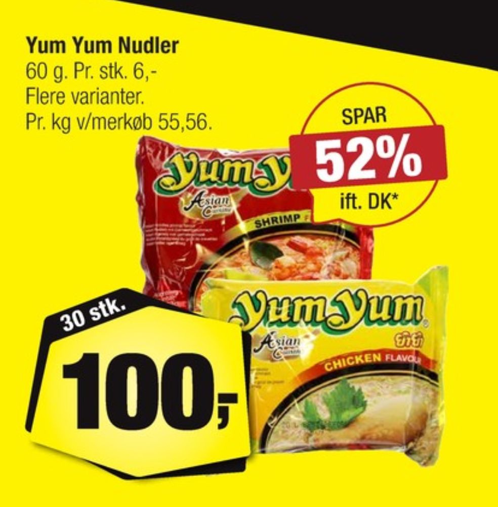Yum Yum, Nudler Chicken