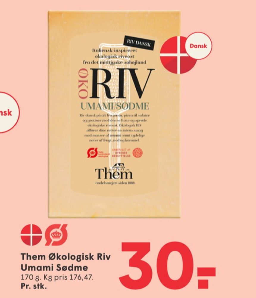 Them Ost Riv Umami, Skæreost