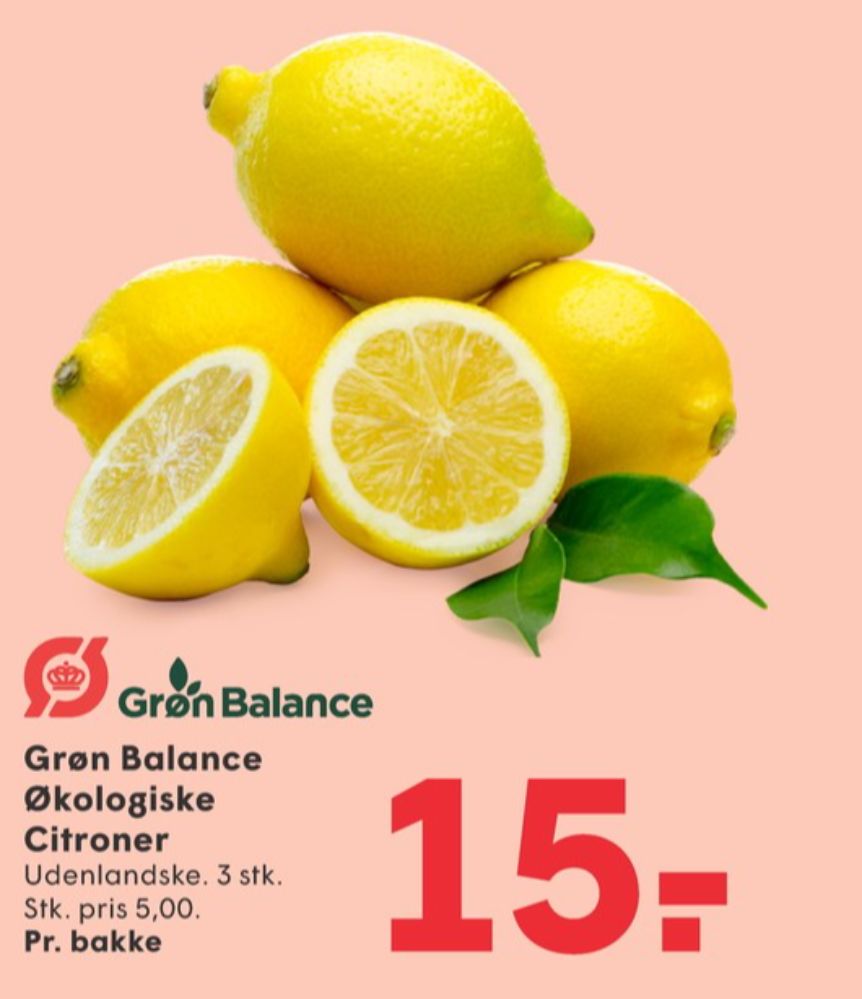 Grøn Balance, Citroner