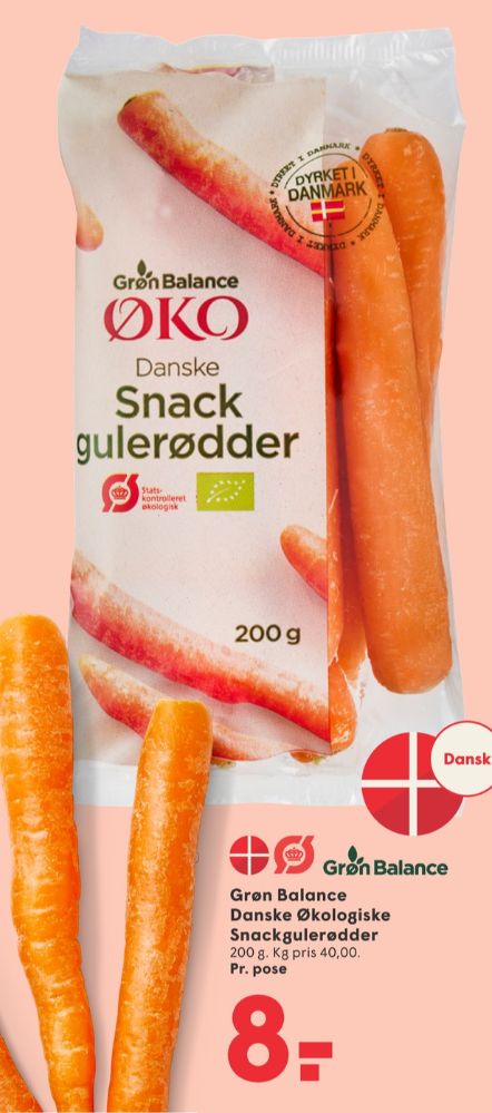 Grøn Balance, Gulerødder