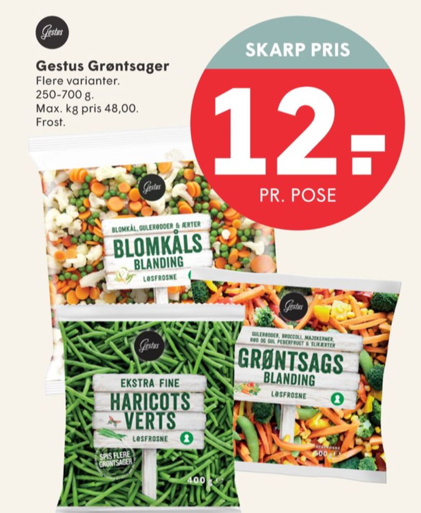 Gestus, Blomkålsblanding