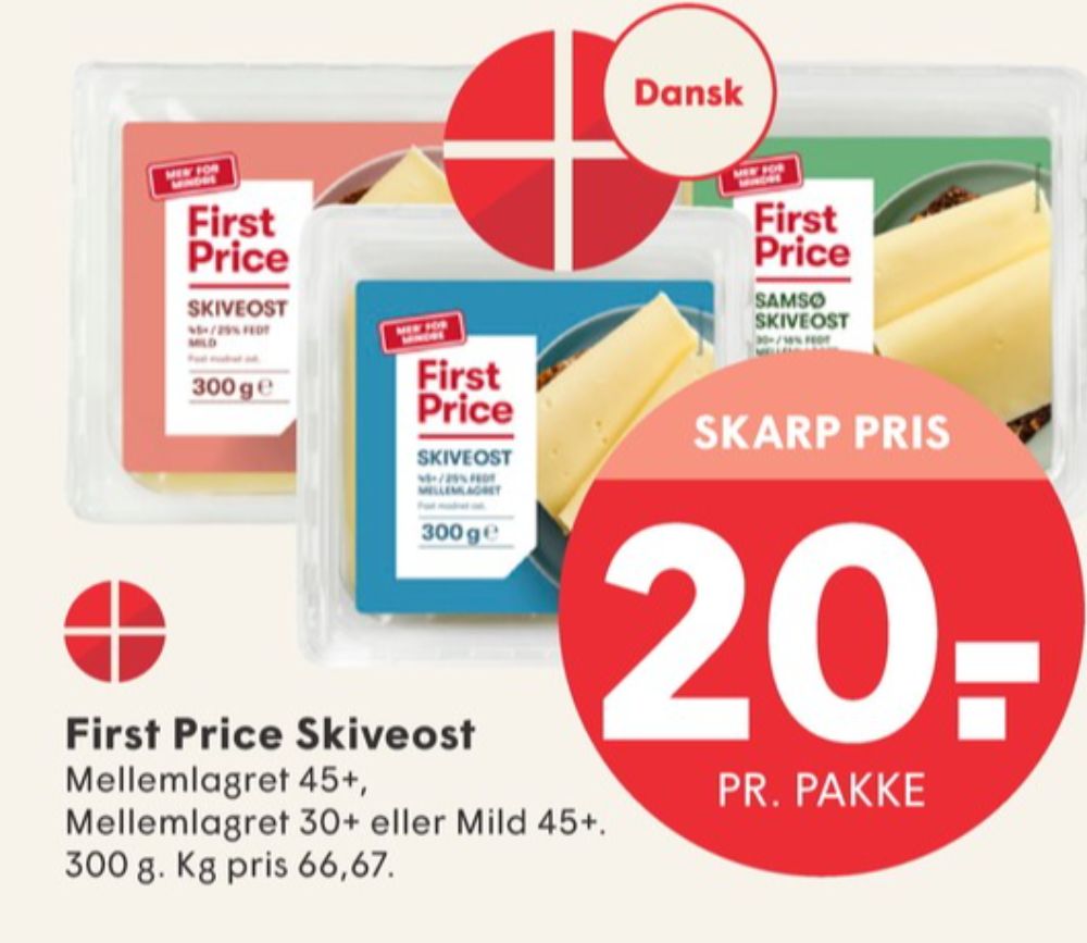 First Price, Skiveost Mild