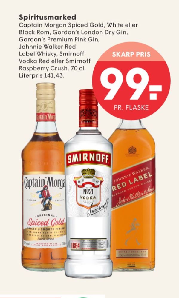Smirnoff Raspberry Crush, Vodka