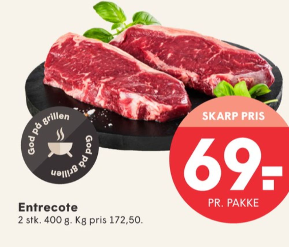 Okseentrecotes